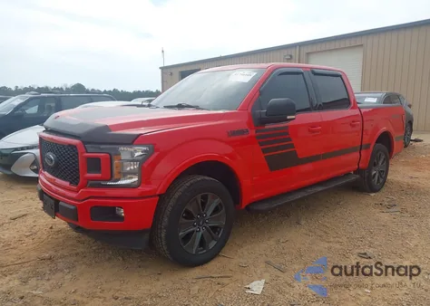 2018 Ford F150 Supercrew from USA, damaged, VIN 1FTEW1EPXJFD03009